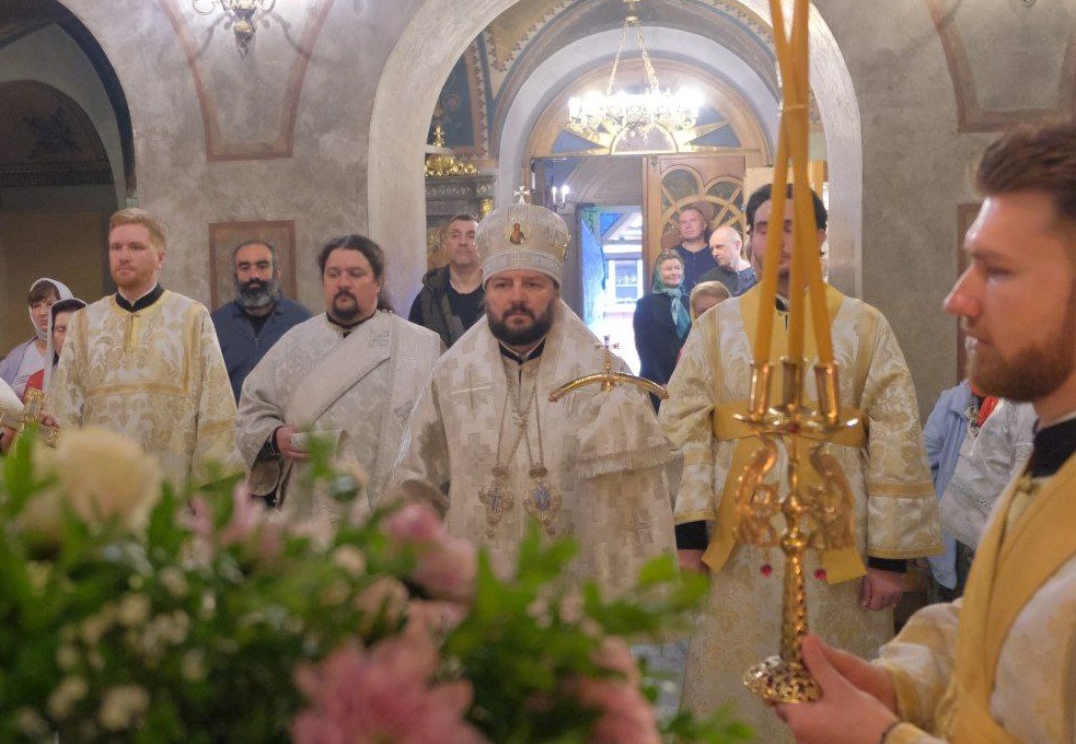 В праздник Вознесения Господня митрополит Леонид совершил Божественную литургию