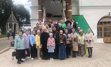 Состоялась паломническая поездка в Саввино-Сторожевский монастырь и главный храм Вооруженных сил РФ