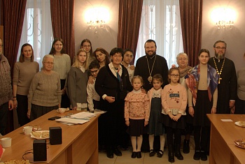 	 Архиепископ Леонид провёл встречу с детьми, родителями и педагогами Воскресной школы