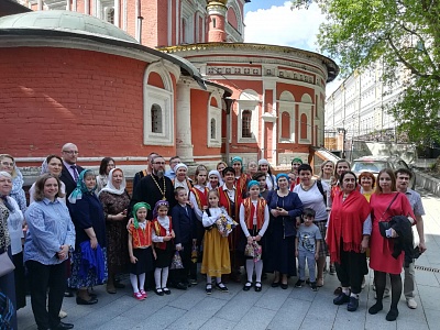 Пасхальная встреча детей Воскресной школы (16 мая 2021 года)