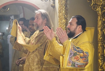 Митрополит Леонид совершил Божественную литургию