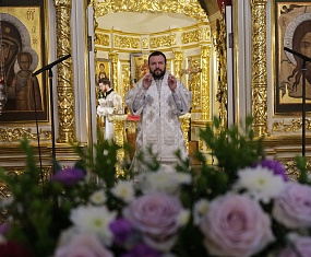 В праздник Вознесения Господня митрополит Леонид совершил Божественную Литургию