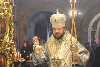 В праздник Покрова Пресвятой Богородицы митрополит Леонид совершил Божественную Литургию