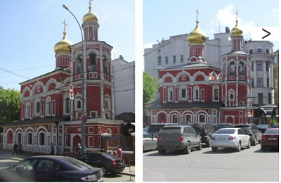 Церковь Всех Святых на Кулишках. Вид с севера и северо-запада