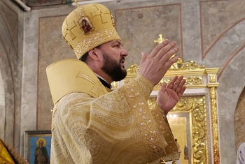 В Неделю 5-ю по Пятидесятнице митрополит Клинский Леонид совершил Литургию 
