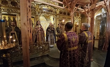 Воскресное богослужение в Неделю Торжества Православия