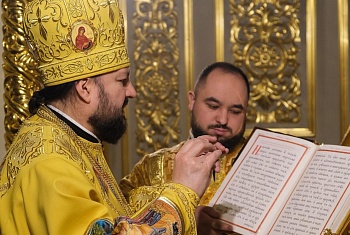 В Неделю о Страшном Суде митрополит Леонид совершил Божественную литургию